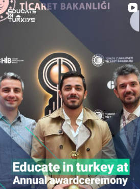 Educate in Turkey at annual awarmony